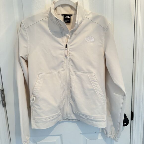 The North Face Women's Willow Stretch Jacket White Dune Size Small - Picture 2 of 8